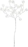 Home4you Kunstoks SHINE 16cm, kandilised p&auml;rlid