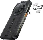 Mobiiltelefon UleFone RugKing 4G smartphone (8+256GB) Juodas