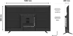Monitor No name JAPANNEXT 165,1cm JN-IPS650UHD60F 16:9 3x HDMI UHD ekraan