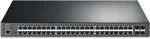 TP-Link JetStream 48-Port Gigabit and 4-Port 10GE SFP+ L2+ Managed Switch with 48-Port PoE+