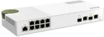 Qnap managed switch QSW-M2108-2C (8x 2.5GbE RJ45 and 2x combined 10GbE SFP+ / RJ-45)