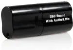 StarTech.com USB Audio Adapter, USB A, 2x3.5 mm, Black, 53.5, 32.00, 244.00