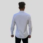 Bradley Meeste triiks&auml;rk valge, slim fit, L / 42 valged n&ouml;&ouml;bid