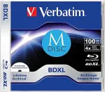VERBATIM M-DISC BD-R XL 100GB/1-4x Jewelcase (1 Disc) (43833)
