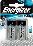 Energizer Battery Max Plus C LR14 2 pcs Blister