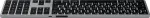 Klaviatuur SATECHI X3 keyboard Office Bluetooth QWERTY English Black, Grey