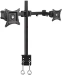 TECHly 13-27" Desk Stand for 2 Monitor with Clamp" ICA-LCD 482-D