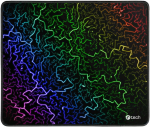 C-TECH ANTHEA ARC gaming mouse pad, colorful, for gaming, 320x270x4mm, sewn edges
