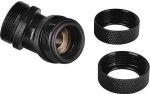 Thermaltake K Pacific PETG Tube 45-Degree dual compression 16mm OD - Black