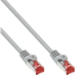 INLINE &reg; Patchkabel, S/FTP (PiMf), Cat.6, grau, 25m (76425)