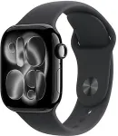 ALSO Deutschland GmbH Apple Watch Series 11 GPS 42mm Jet Black Aluminium Geh&auml;use mit Sport Band (black) - M/L
