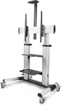 StarTech.com MOBILE TV CART up to 120 TV 220 CAP HAND CRANK HEIGHT ADJUSTMENT