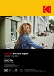 KODAK Picture Paper 230g 11.8 mil Glossy 4/6x100 (9891267)