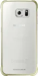 SAMSUNG Clear Cover EF-QG920B - Hintere Abdeckung f&uuml;r Mobiltelefon - Gold - f&uuml;r Galaxy S6