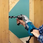MAKITA DA4000LR Angle Drill, Blue