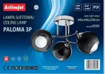 Activejet AJE-PALOMA 3P E27 3x40W pendant lamp
