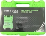 DSDTOOLS 7 TK. 12-nurksete piduriv&otilde;tmete komplekt (DS1847)