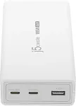 J5CREATE 185W GAN PD 3.1 USB-C 3-PORT CHARGER