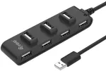 Equip 7-Port USB-A2.0-Hub->7xUSB-A 2.0 480Mbps