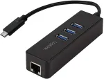 V&otilde;rgukaart Logilink Adapter USB 3.0 TypC zu1x RJ45u. 3x USB3.0 Typ A