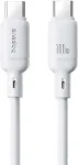 BASEUS Fast charging cable Silky USB-C/USB-C 1m 100W white