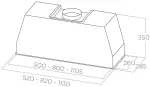 &Otilde;hupuhasti ELICA Hood CT35 PRO IX/A/60