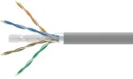 EQUIP Instal.Kab Cat6 F/UTP Eca 305.00m grau LS
