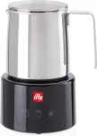 Illy 23760 piima vahustaja ja soojendaja Black, roostevaba teras