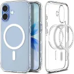 Spigen Ultra Hybrid (MagFit) iPhone 17 Case Clear White