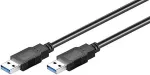 Goobay TCOCUAA18U3 USB cable USB 3.2 Gen 1 (3.1 Gen 1) 3 m USB A Black