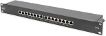 Digitus Patchpanel 1HE 16-Port Cat6 geschirmt schwarz