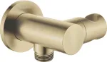 Deante Round angled connector with handset holder