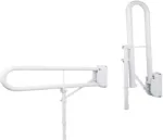 No name GRAB BAR HD-05, FOLDING, 76 CM, WHITE