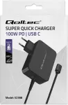 Qoltec GaN POWER PRO charger 1xUSB C, 100W, 5 20V