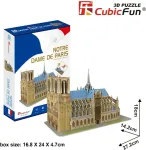 Cubic Fun CUBICFUN 3D pusle Notre Dame katedraal