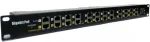 OEM POE Gigabit Patch panel Cat5 19" 12port 1U