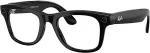 GOOGLE Meta Ray-Ban Gen2 Wayfarer, Shiny Black, Green transitions (Large)