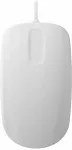 Hiir Contour Design Active Key Contour QuickClean Medical Mouse IP68 Scroll Sensor Wired White PMH3