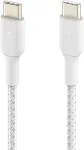 Belkin BOOST CHARGE braided Cab. USB-C/USB-C 2m whiteCAB004bt2MWH