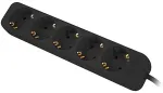 Lanberg Steckdosenleiste 1,5m 5x Schuko, Kupfer schwarz