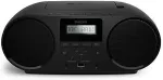 Raadio PHILIPS TAZ6000 DAB b&aelig;rbar radio Sort