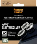 PANZERGLASS Tagakaamerate kaitseklaasid Hoops Glitter, Apple iPhone 17 Pro / 17 Pro Max / iPhone 16 Pro / 16 Pro Max, h&otilde;bedane s&auml;delusega,
