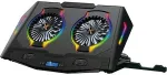 No name CONCEPTRONIC 2-Fan USB-A2.0 Laptop-K&uuml;hlpad 40Kg RGB 17" sw