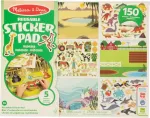 MELISSA & DOUG korduvkasutatavad kleebised Elupaigad