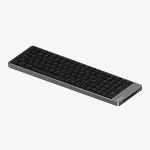 Klaviatuur Lofree Flow 2 100 keyboard Universal USB + RF Wireless + Bluetooth QWERTY Black, Grey