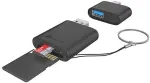 Kaardilugeja ICY BOX IB-CR204-CU3 2-in-1 USB 3.2 Gen 1 Card Reader