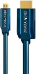 ClickTronic Casual Series HDMI-kabel med Ethernet 5m