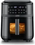 Frit&uuml;&uuml;r CASO | Air Fryer with Steam Function | Steam and AirFry 700 | Power 1700 W | Capacity 7 L | Black