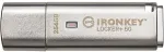 M&auml;lukaart Kingston IronKey Locker+ 50/256GB/USB 3.1/USB-A/Silver