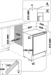 K&uuml;lmik Whirlpool Integreeritav jahe WBUL021